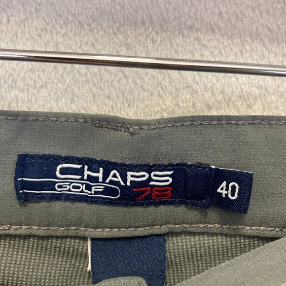 Chaps Ralph Lauren 78 Golf Cargo Shorts Mens Size 40 Gray Pockets Sport Flat - Picture 11 of 14